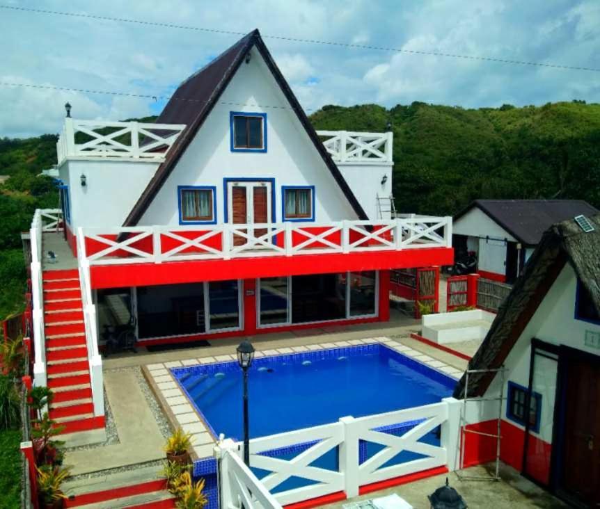 Triangle Huts Hotel Pagudpud Buitenkant foto
