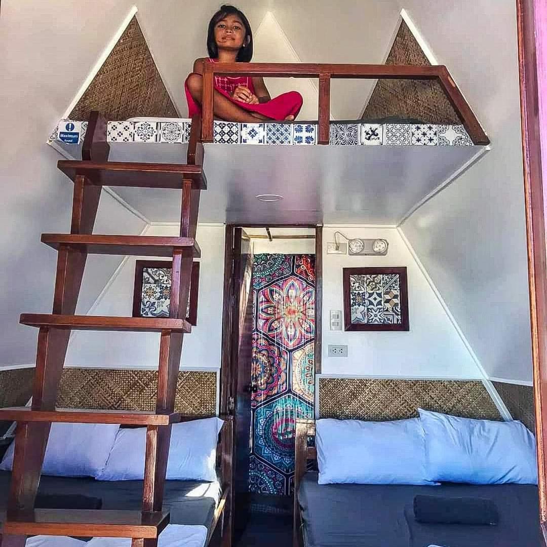 Triangle Huts Hotel Pagudpud Buitenkant foto